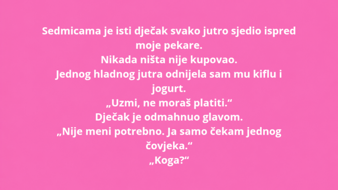 „MOJ OTAC JE 25 GODINA SVAKOG PETKA RUČAO U ISTOM RESTORANU. POSLIJE NJEGOV_20260829_162846_0000