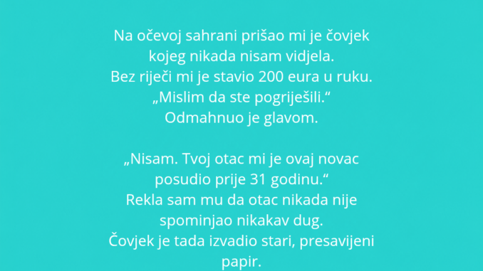 „MOJ OTAC JE 25 GODINA SVAKOG PETKA RUČAO U ISTOM RESTORANU. POSLIJE NJEGOV_20260829_163717_0000