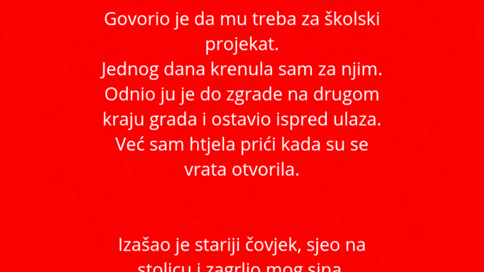 „MOJA KĆERKA JE SVAKOG PONEDELJKA NOSILA U ŠKOLU DVIJE UŽINE. MISLILA SAM D_20260829_184346_0000