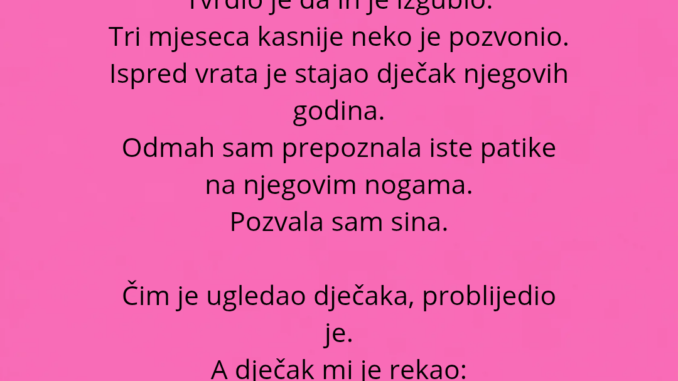 „MOJA KĆERKA JE SVAKOG PONEDELJKA NOSILA U ŠKOLU DVIJE UŽINE. MISLILA SAM D_20260829_190433_0000
