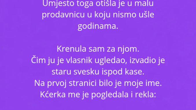 „MOJA KĆERKA JE SVAKOG PONEDELJKA NOSILA U ŠKOLU DVIJE UŽINE. MISLILA SAM D_20260829_191017_0000